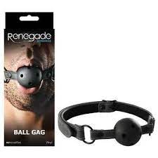 Renegade Bondage - Ball Gag - Black