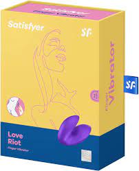 Satisfyer Love Riot Finger Vibe - Purple