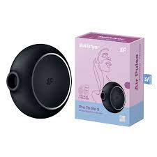 Satisfyer Pro To Go 3 Air Pulse Stimulator + Vibration - Black